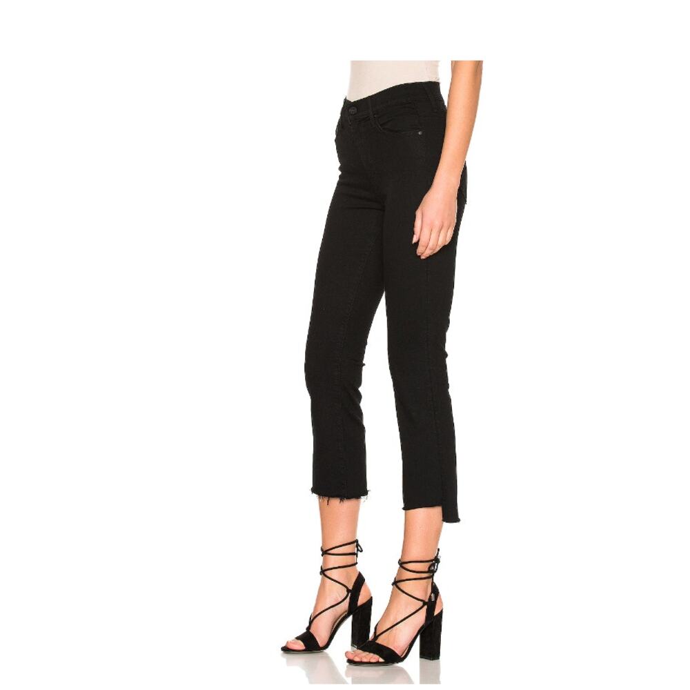 Mother The Insider Crop Step Fray “Not Guilty” Jeans 24 Raw Hem Minimalist Chic